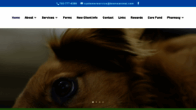 What Towneanimalclinic.com website looked like in 2018 (5 years ago)