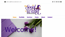 What Thesocialwizard.com website looked like in 2018 (5 years ago)