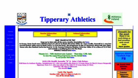 What Tipperaryathletics.com website looked like in 2018 (5 years ago)