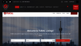 What Tubiac.com website looked like in 2018 (5 years ago)