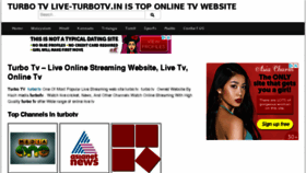 What Turbotvlive.com website looked like in 2018 (5 years ago)