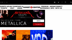 What Targetcenter.com website looked like in 2018 (5 years ago)