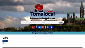 What Tomalocal.com website looked like in 2018 (5 years ago)
