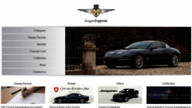 What Touringsuperleggera.eu website looked like in 2018 (6 years ago)