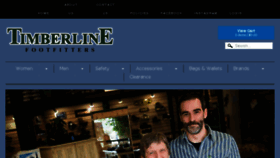 What Timberlineshoes.com website looked like in 2018 (5 years ago)