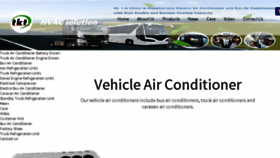 What Tkthvac.com website looked like in 2018 (7 years ago)