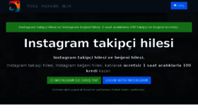What Takipcibegen.com website looked like in 2018 (5 years ago)
