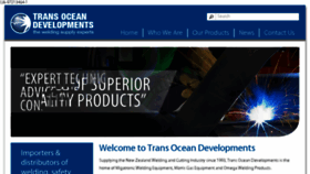 What Transocean.co.nz website looked like in 2018 (5 years ago)