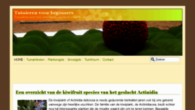 What Tuinkrant.com website looked like in 2018 (7 years ago)