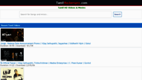 What Tamilrockerspro.com website looked like in 2018 (5 years ago)