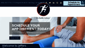 What Therunningdoctor.com website looked like in 2018 (5 years ago)