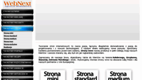 What Tworzymystrony.pl website looked like in 2018 (5 years ago)