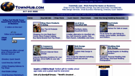 What Townhub.com website looked like in 2018 (5 years ago)