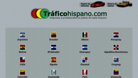 What Traficohispano.com website looked like in 2018 (5 years ago)