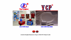 What Tylien.vn website looked like in 2018 (5 years ago)