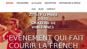 What Techrun.fr website looked like in 2018 (6 years ago)