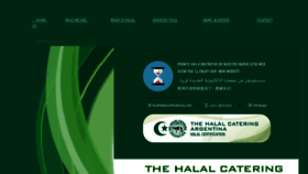 What Thehalalcateringargentina.com website looked like in 2018 (5 years ago)