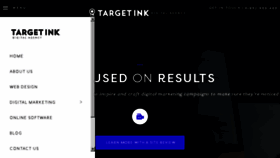 What Targetink.co.uk website looked like in 2018 (5 years ago)