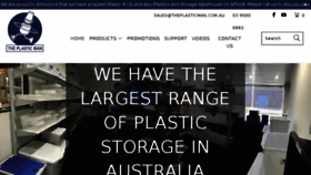 What Theplasticman.com.au website looked like in 2018 (5 years ago)