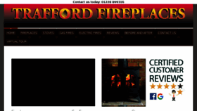 What Traffordfireplaces.co.uk website looked like in 2018 (5 years ago)