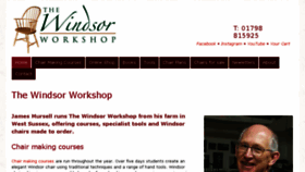 What Thewindsorworkshop.co.uk website looked like in 2018 (5 years ago)