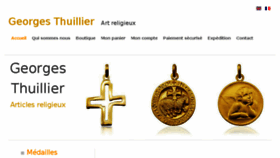What Thuillier-art-religieux.com website looked like in 2018 (5 years ago)