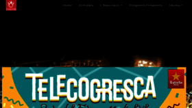 What Telecogresca.com website looked like in 2018 (5 years ago)