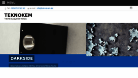 What Teknokem.biz website looked like in 2018 (5 years ago)