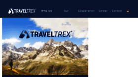 What Traveltrex.com website looked like in 2018 (5 years ago)