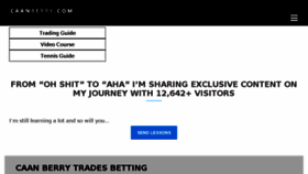 What Tradingaprofit.blogspot.com website looked like in 2018 (5 years ago)