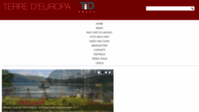 What Terredeuropa.net website looked like in 2018 (5 years ago)