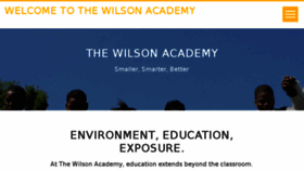 What Thewilsonacademy.org website looked like in 2018 (5 years ago)