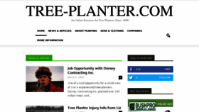 What Tree-planter.com website looked like in 2018 (5 years ago)