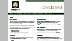 What Taverner.com.au website looked like in 2018 (5 years ago)
