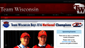 What Teamwisconsin.net website looked like in 2018 (7 years ago)