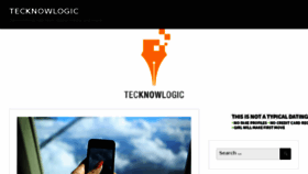 What Tecknowlogic.com website looked like in 2018 (5 years ago)