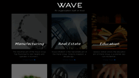 What Thewavegroup.com website looked like in 2018 (5 years ago)