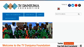 What Tydanjumafoundation.org website looked like in 2018 (5 years ago)
