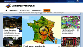 What Toerisme-frankrijk.nl website looked like in 2018 (5 years ago)