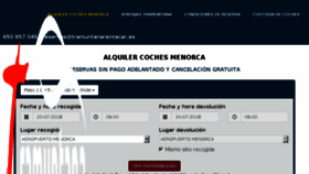 What Tramuntana2005.com website looked like in 2018 (5 years ago)