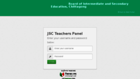 What Teacher.bise-ctg.gov.bd website looked like in 2018 (5 years ago)