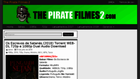 What Thepiratefilmes2.com website looked like in 2018 (5 years ago)
