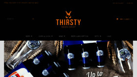 What Thirsty.com.sg website looked like in 2018 (5 years ago)