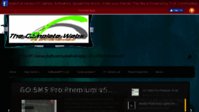 What Thecompletewebs.net website looked like in 2018 (5 years ago)