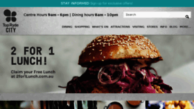 What Toprydecity.com.au website looked like in 2018 (7 years ago)