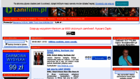 What Tanifilm.pl website looked like in 2018 (5 years ago)