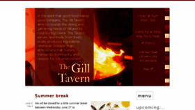 What Thegilltavern.com website looked like in 2018 (5 years ago)