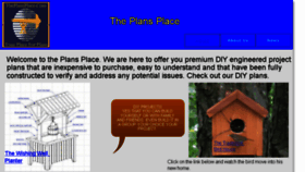 What Theplansplace.com website looked like in 2018 (5 years ago)