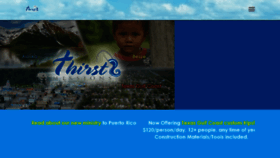 What Thirstmissions.org website looked like in 2018 (5 years ago)