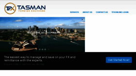 What Tasmanfx.com website looked like in 2018 (5 years ago)